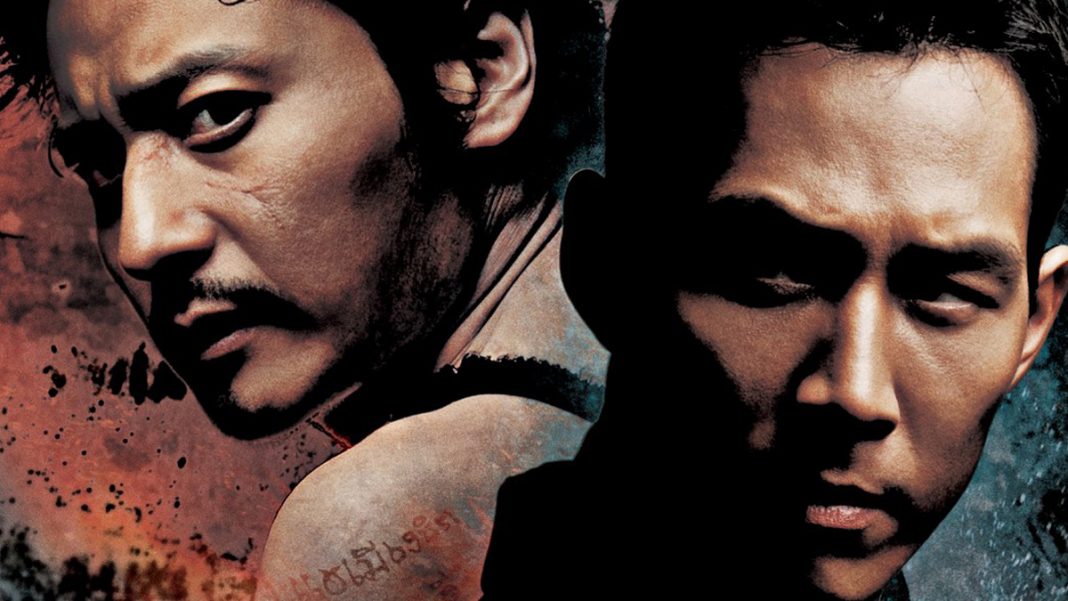 Photo Jang Dong Gun et Lee Jung Jae (Typhoon)