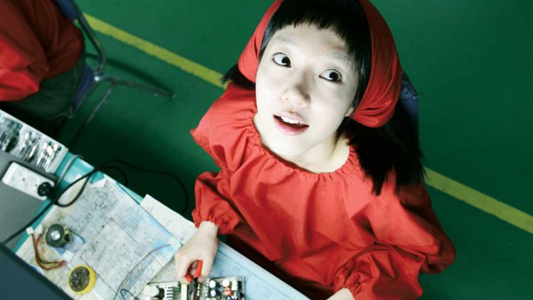 Photo Rain et Im Soo Jung (Je suis un cyborg)