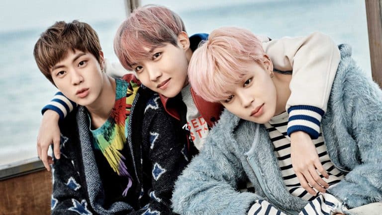 Jin, J-Hope et Jimin