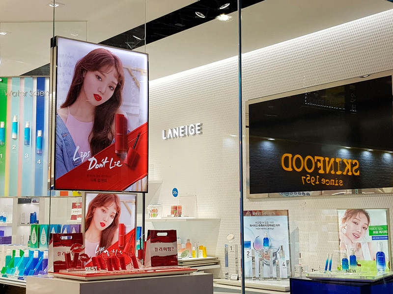 Lee Sung Kyung pour Laneige