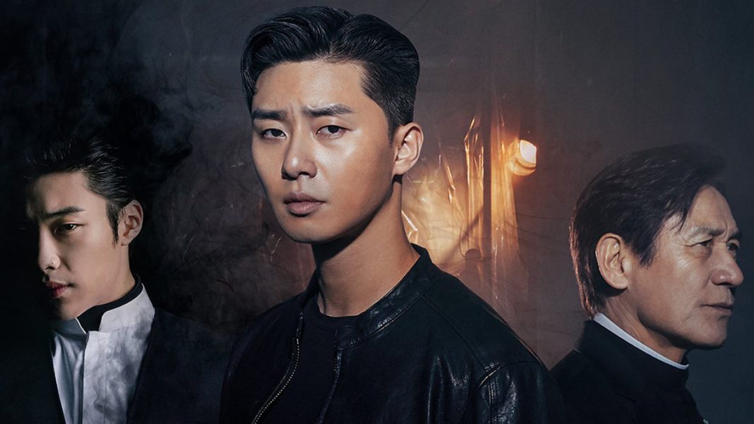 Photo Park Seo Joon, Woo Do Hwan et Ahn Sung Ki dans The Divine Fury