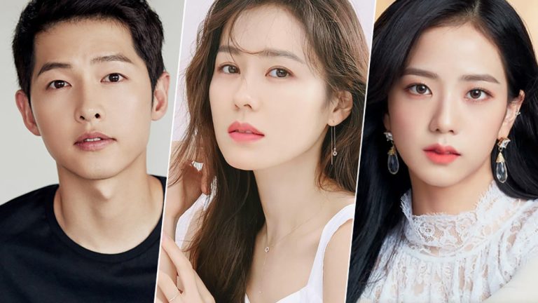 Photo Song Joong Ki, Son Ye Jin, Jisoo