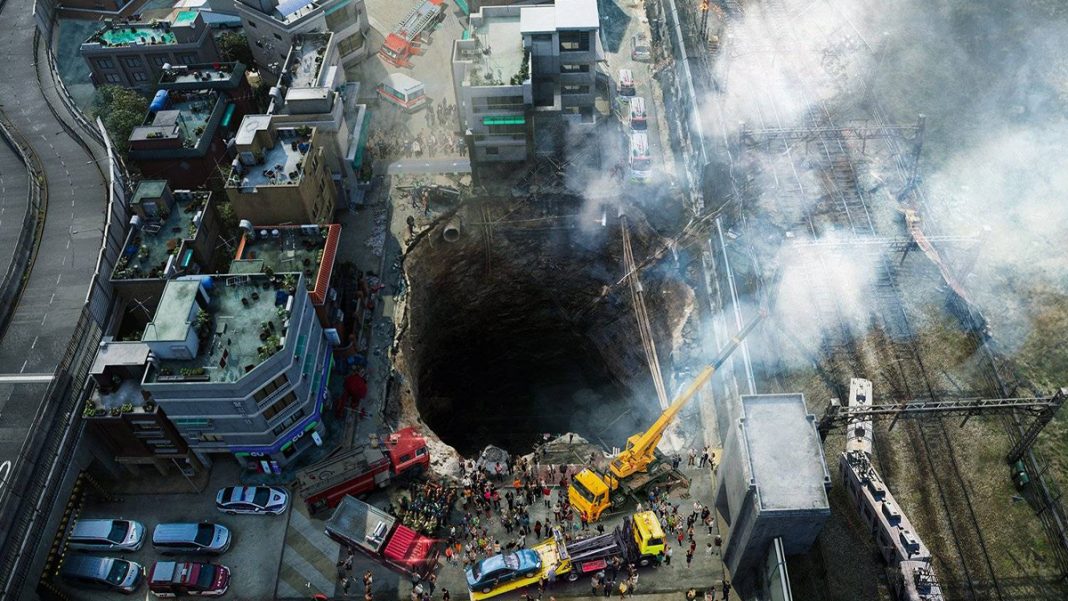 Photo 500m sous terre (Sinkhole)