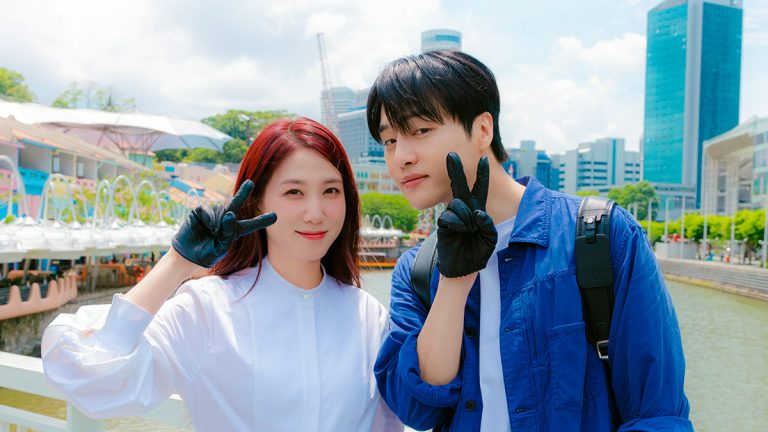 Park Eun Bin et Yang Se Jong sur le plateau de Spooky in Love